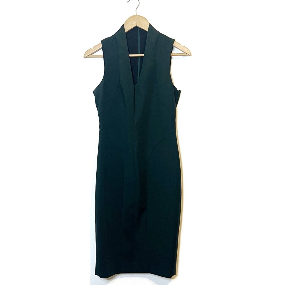 Iris Setlakwe | Forest Green Sheath Dress